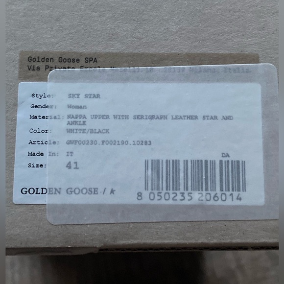 Golden Goose Sky Star High Top Sneakers - Picture 14 of 15